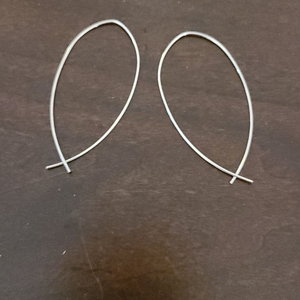 Ann Taylor silver earrings